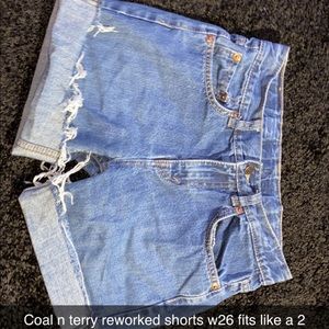 Coal n terry Levi’s shorts